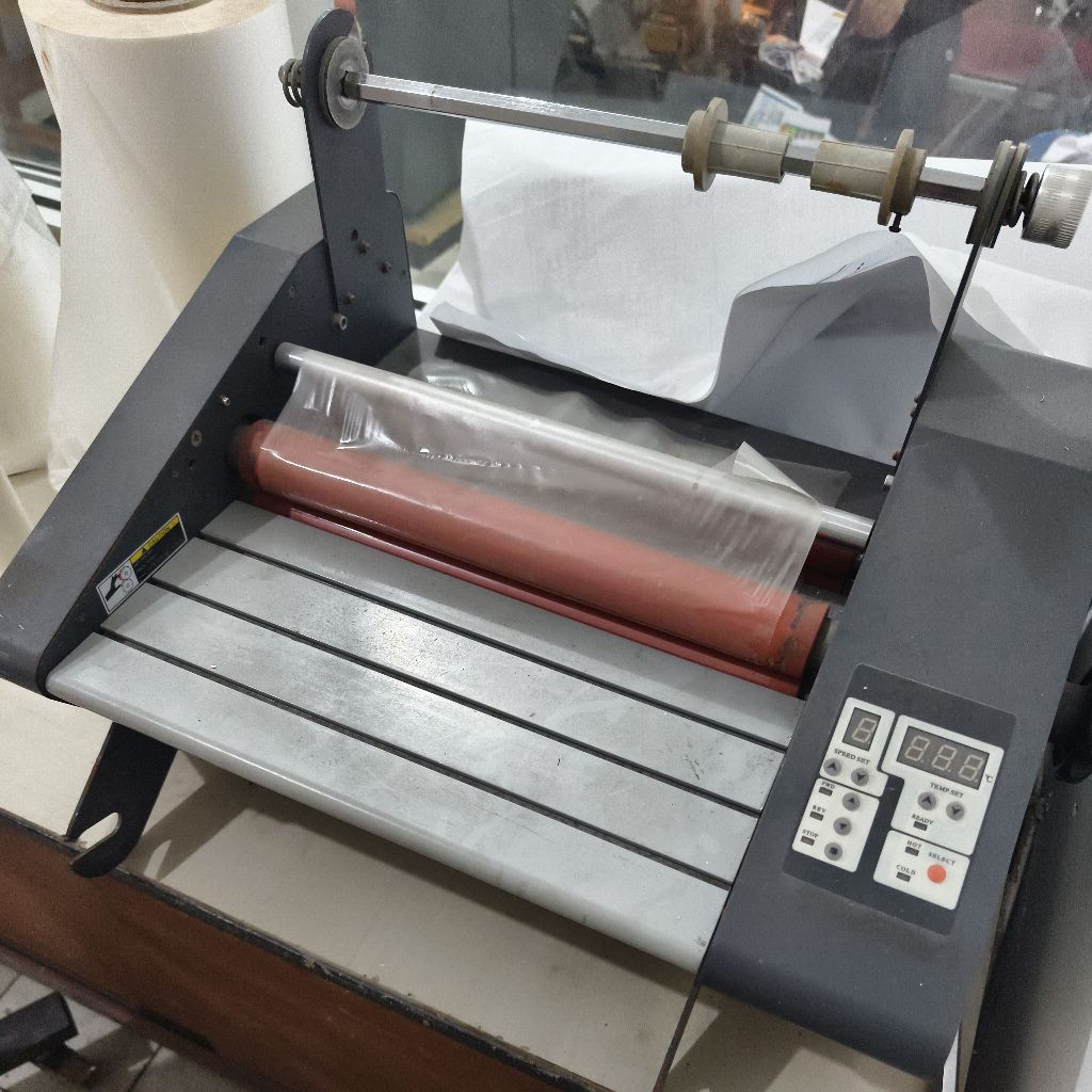 mesin laminating roll bekas second