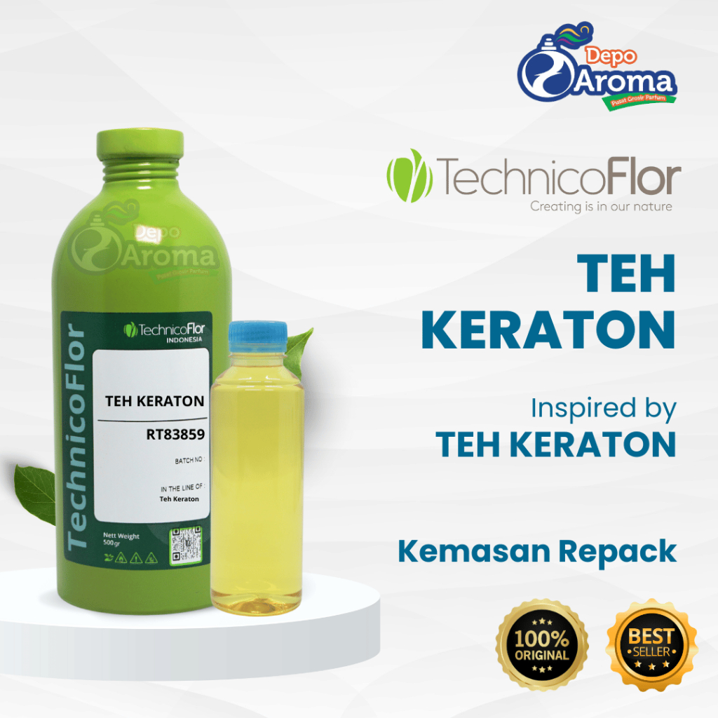 PARFUM BIBIT MURNI - TEH KERATON - REPACKING 100ML - TECHNICOFLOR