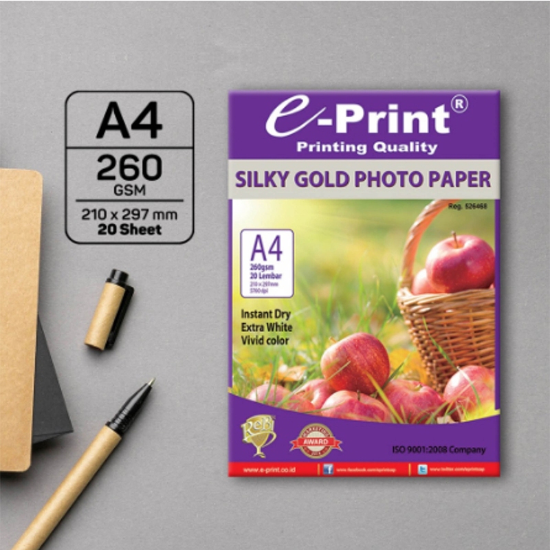 

e-Print Silky Photo Paper A4 Premium