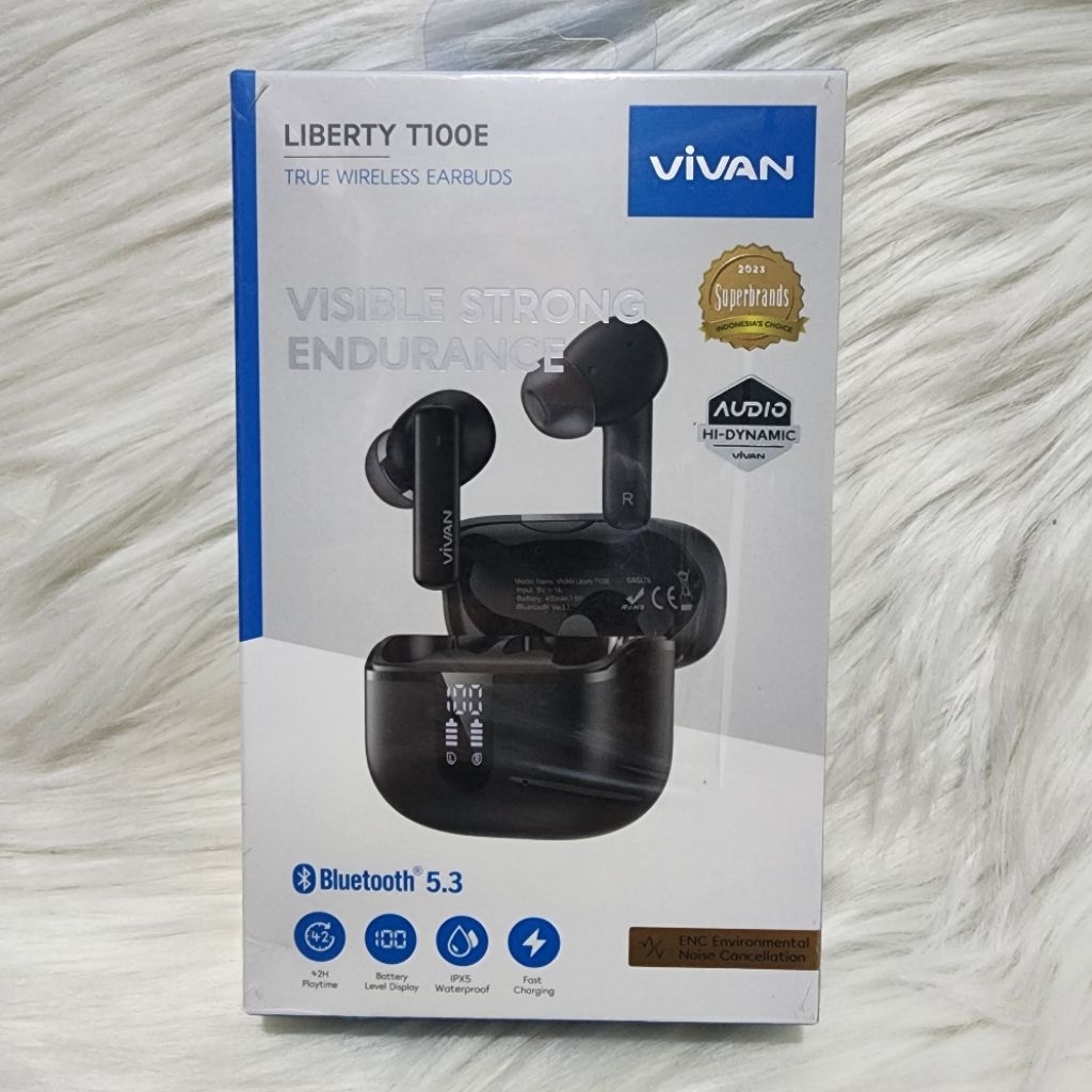 Headset TWS Bluetooth Vivan Liberty T100E