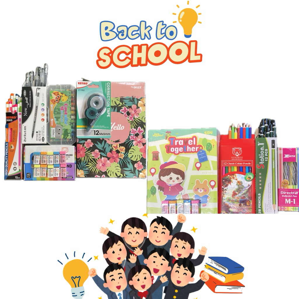 

Paket Alat Tulis Sekolah Back To School Lengkap dan Murah