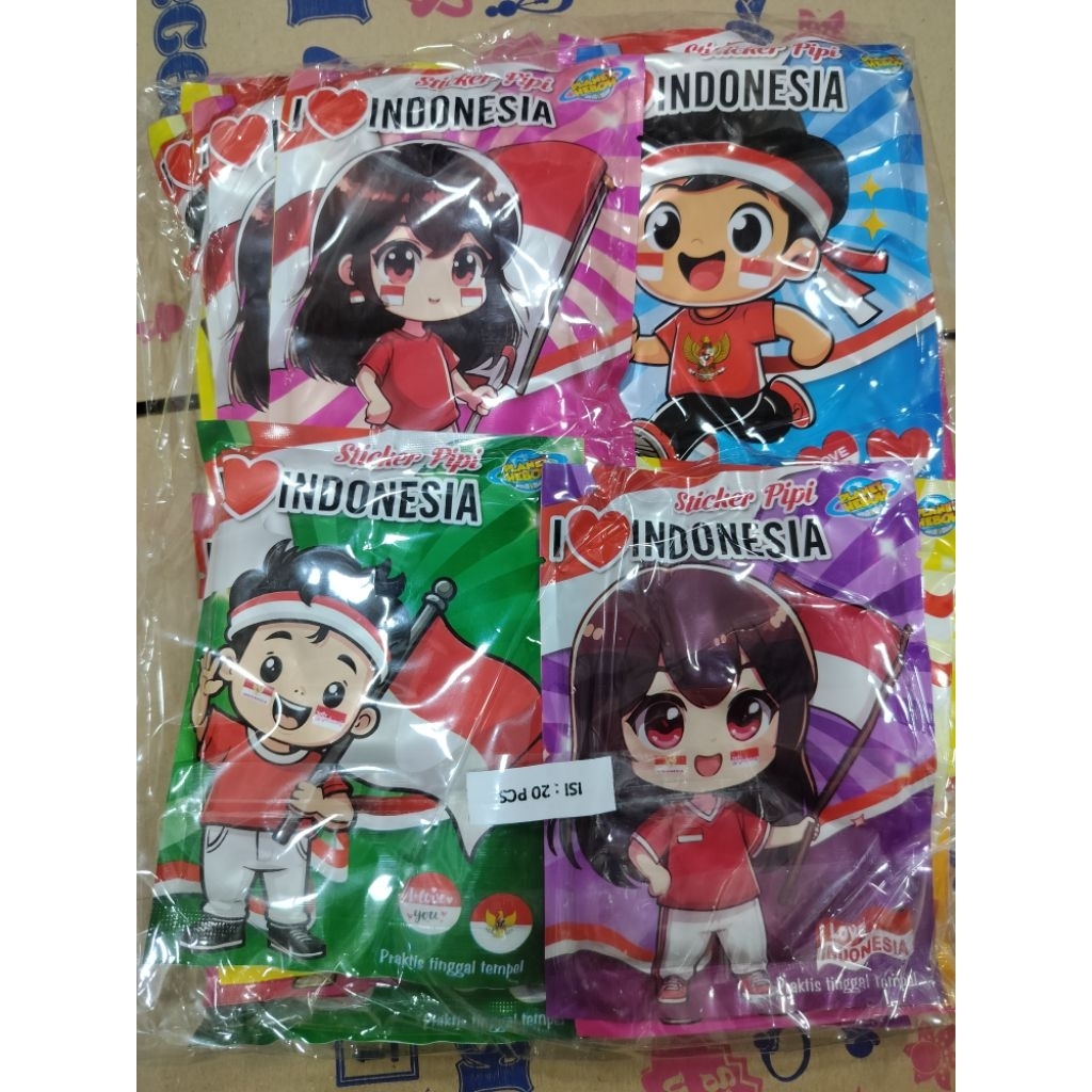 

Ay00! 20 PCS Stiker Pipi Kemasan ( SST )