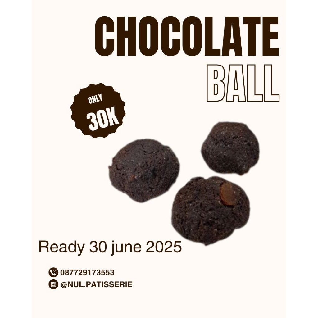 

open po chocolate ball