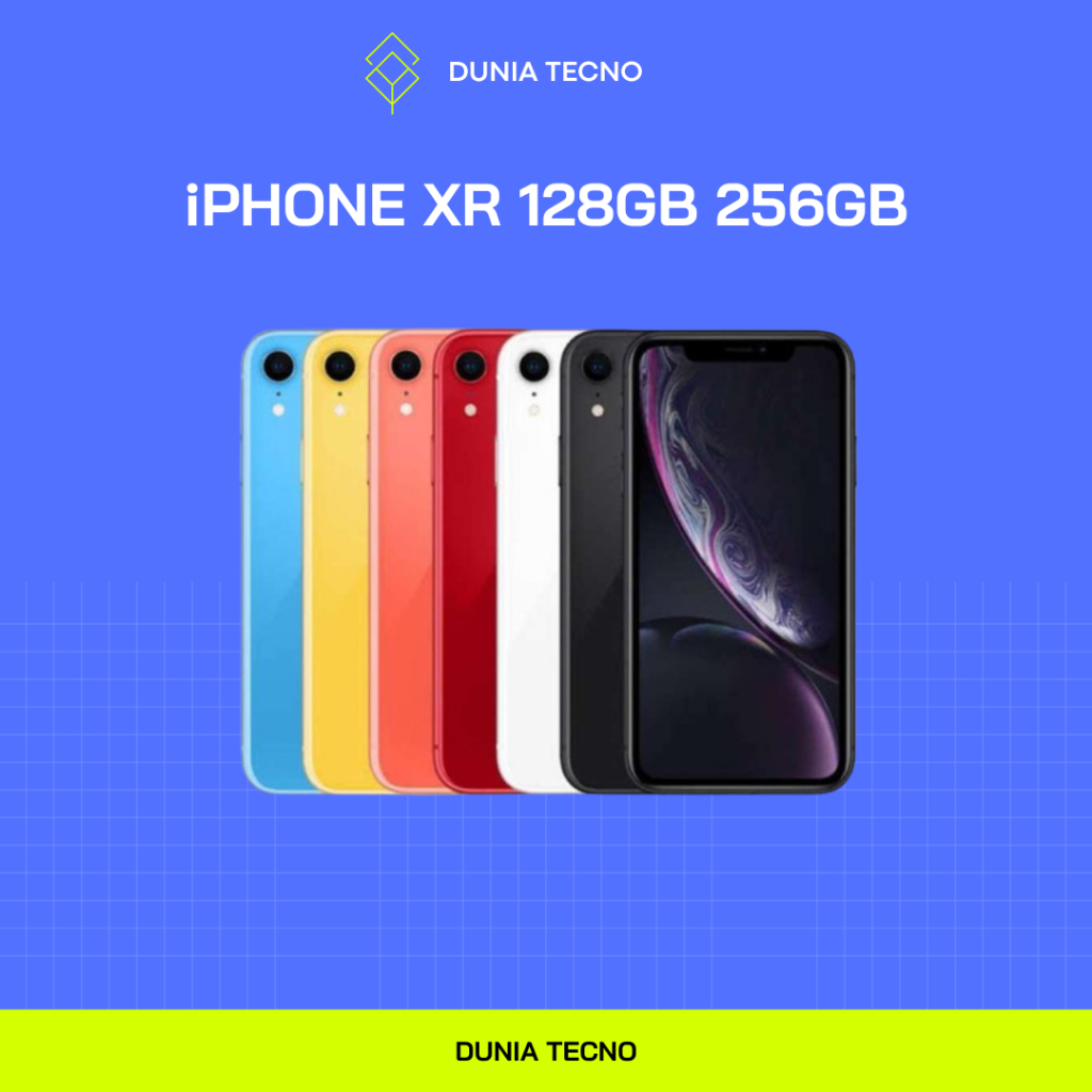 iPhone XR 128GB 256GB FULLSET ORIGINAL SECOND WIFI ONLY | DUNIA TEKNO