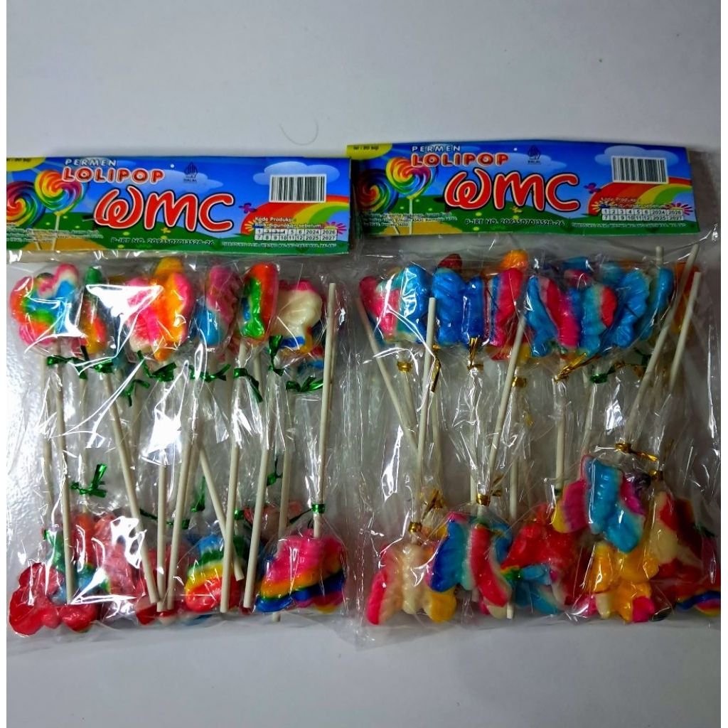 

PERMEN LOLIPOP KARAKTER KUPU ISI 20 PCS