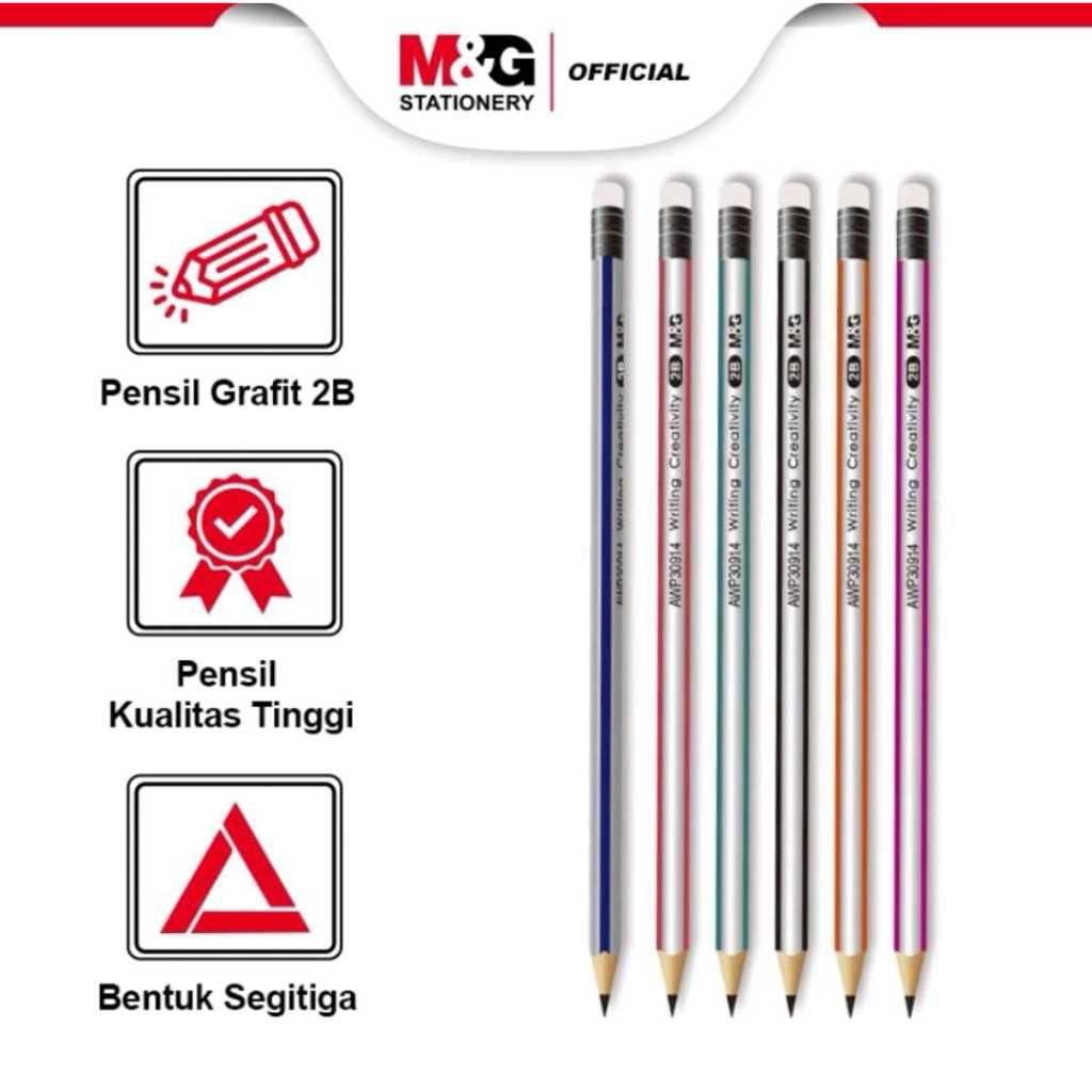 

Miniso x M&G Pencil 2B / pensil alat tulis