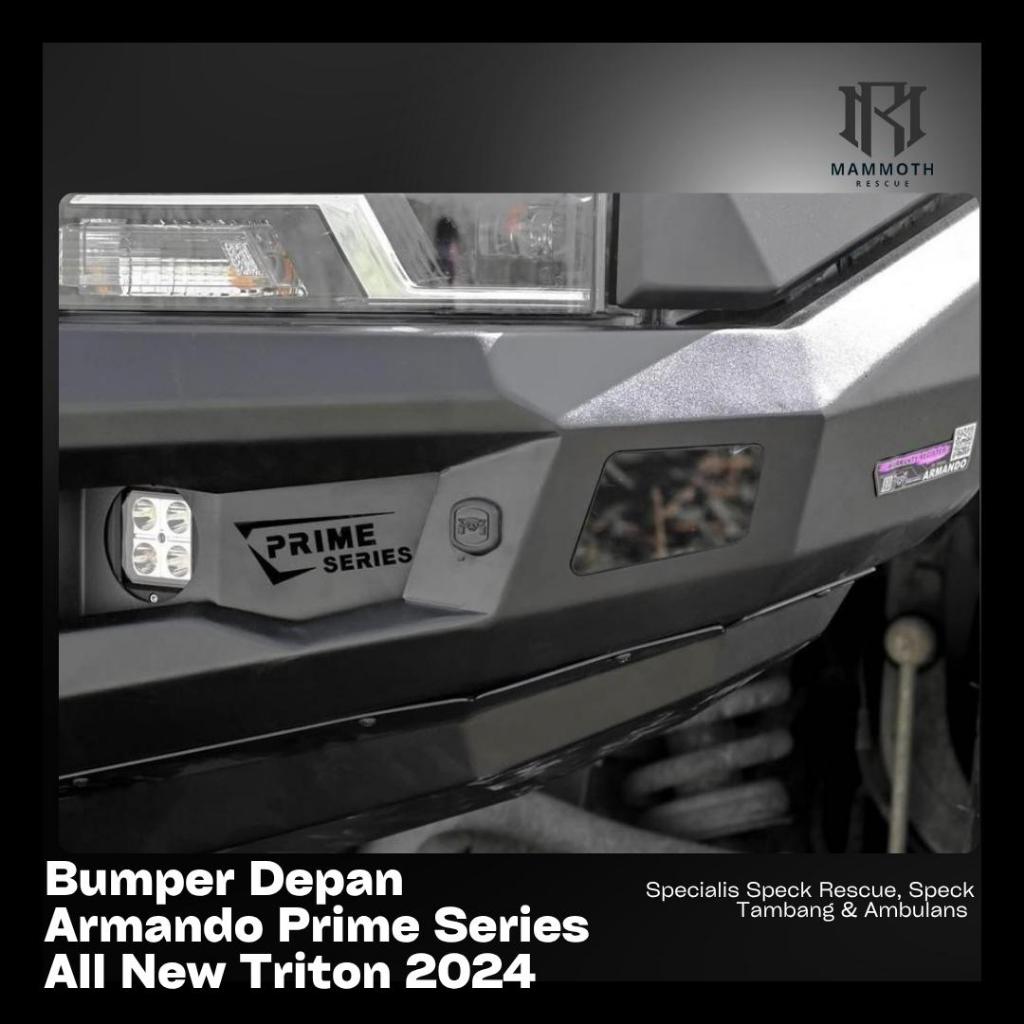 Front Bullbar All New Triton 2024 / Bullbar Depan Triton 2024 / Front Bumper All New Triton 2024 / B