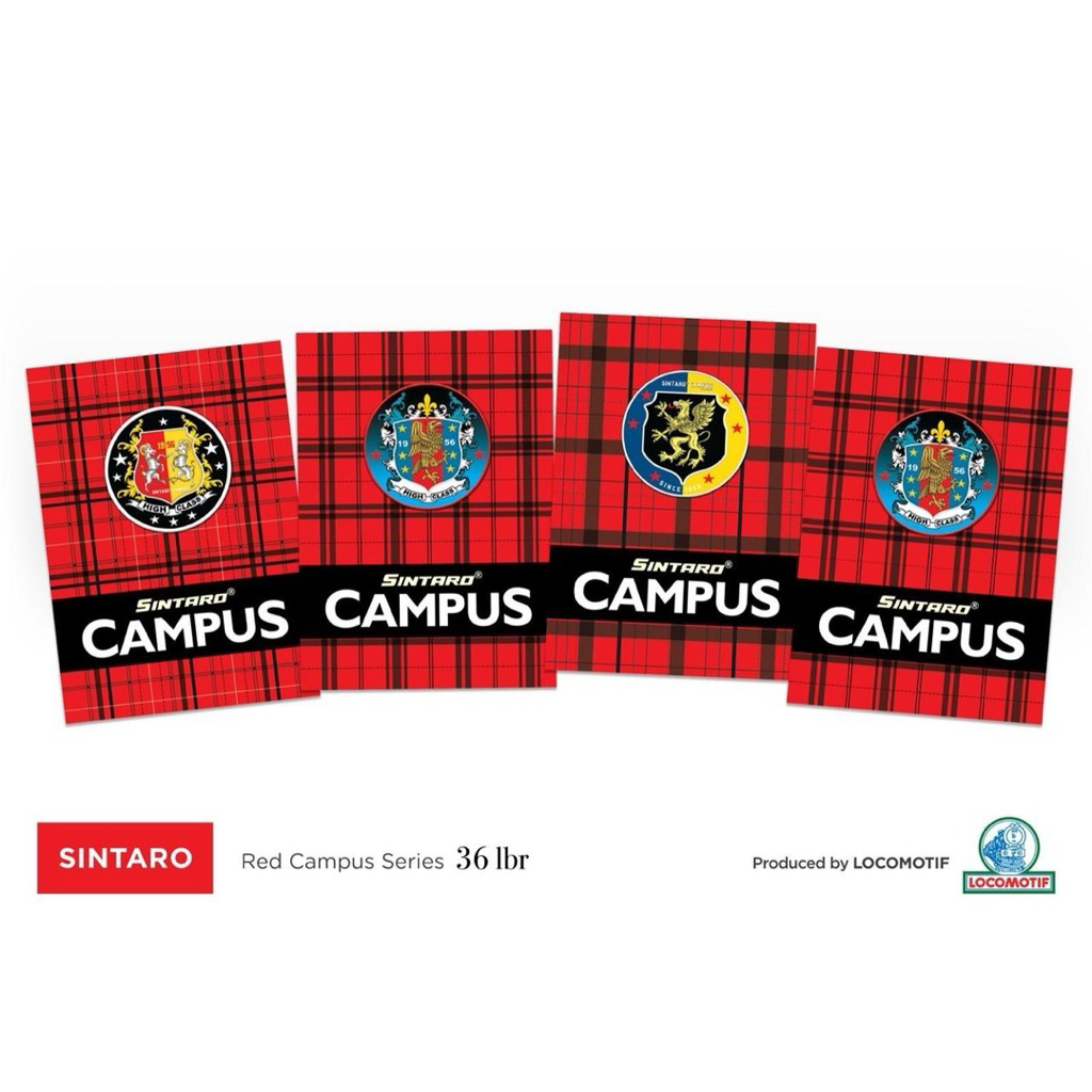 

SINTARO Buku Tulis Boxy Panjang 36 Lembar - 10 buku