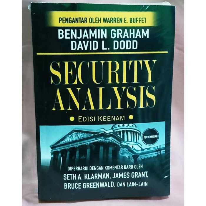 [HARD COVER - INDONESIA] SECURITY ANALYSIS EDISI KE ENAM
