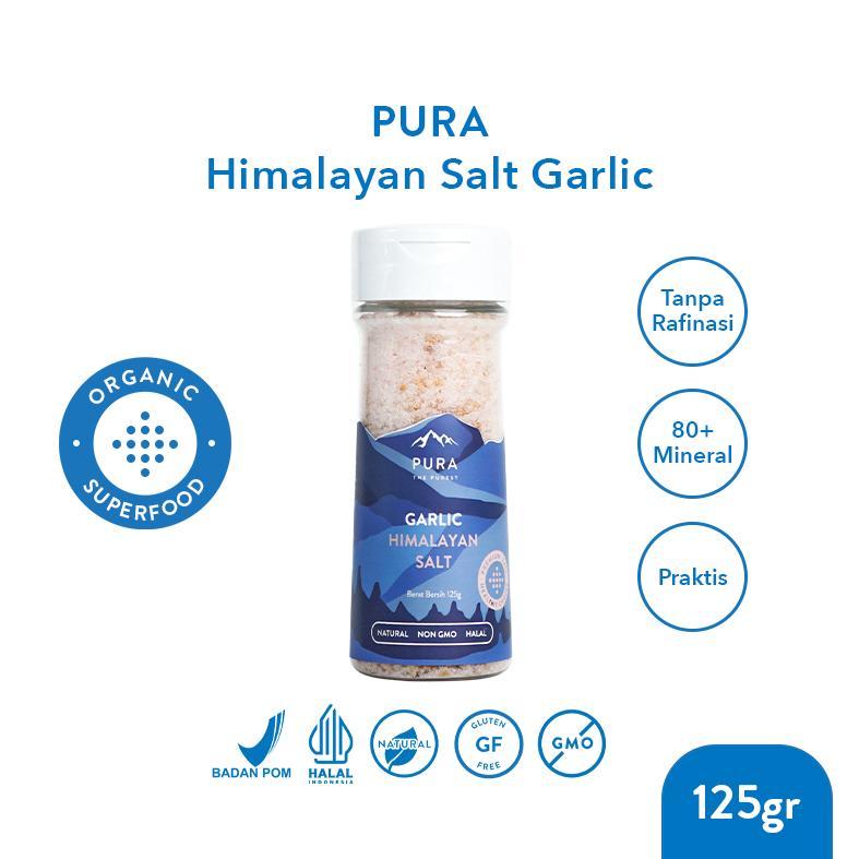 

Pura Himalayan Salt Garlic (125gr) - Garam Himalaya