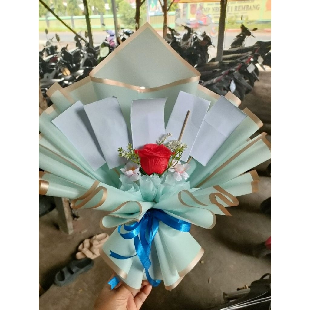 buket uang kosongan 5 lembar