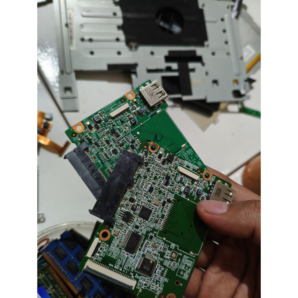 board hdd dan usb notebook acer one 10 s100x ori