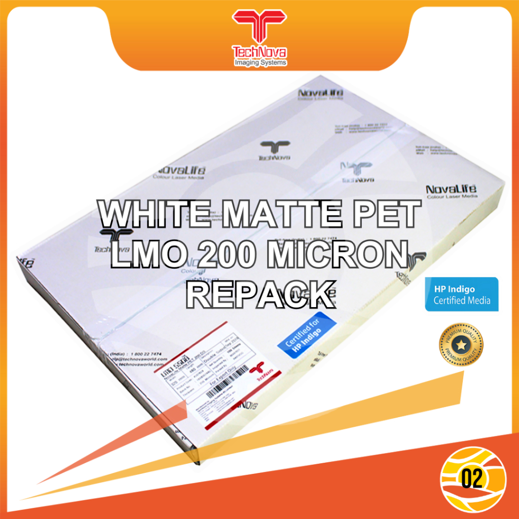 

TECHNOVA LMO 200 Micron Kertas Synthetic A3+ Digital Print Waterproof - Repack 20