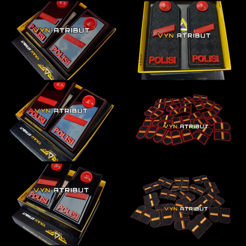 PANGKAT BHARADA POLRI EXLUSIVE BORDIR