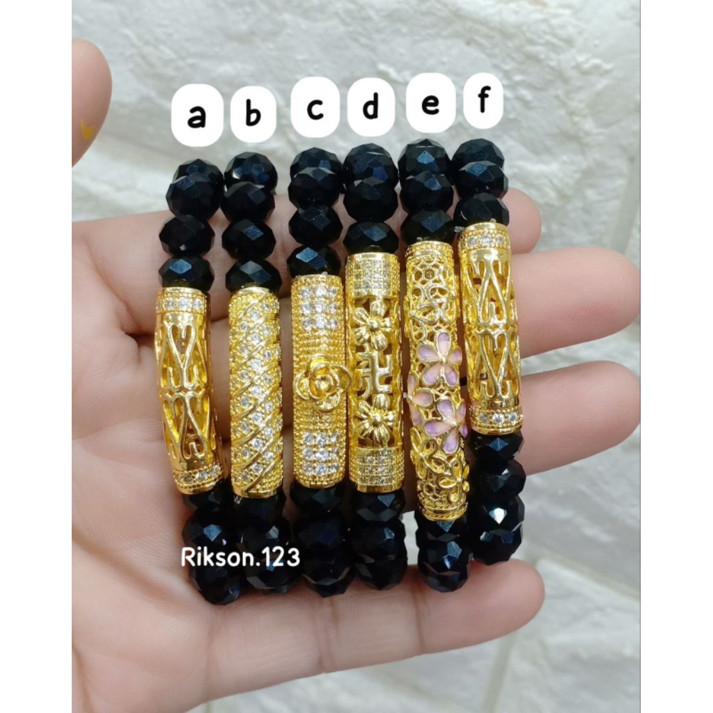 gelang kristal gelang pandora gelang pixiu replika emas 24k