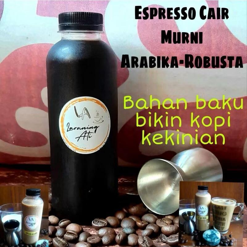 

KONSENTRAT ESPRESSO CAIR FULL ROBUSTA - MIX ARABIKA ROBUSTA 500ML/ BASE KOPI / BAHAN BAKU KOPI KEKINIAN