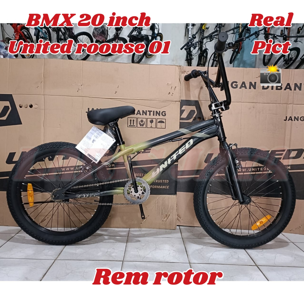[ BONUS JALU ] SEPEDA BMX PACIFIC HOTSHOT B2W SEPEDA BMX 20 INCH PACIFIC BAN JUMBO , BMX 20 PACIFIC 
