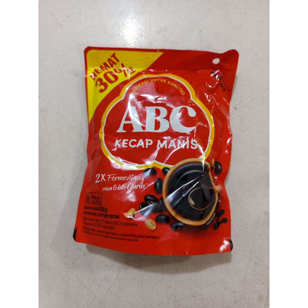 

ABC kecap manis reffil 250gram