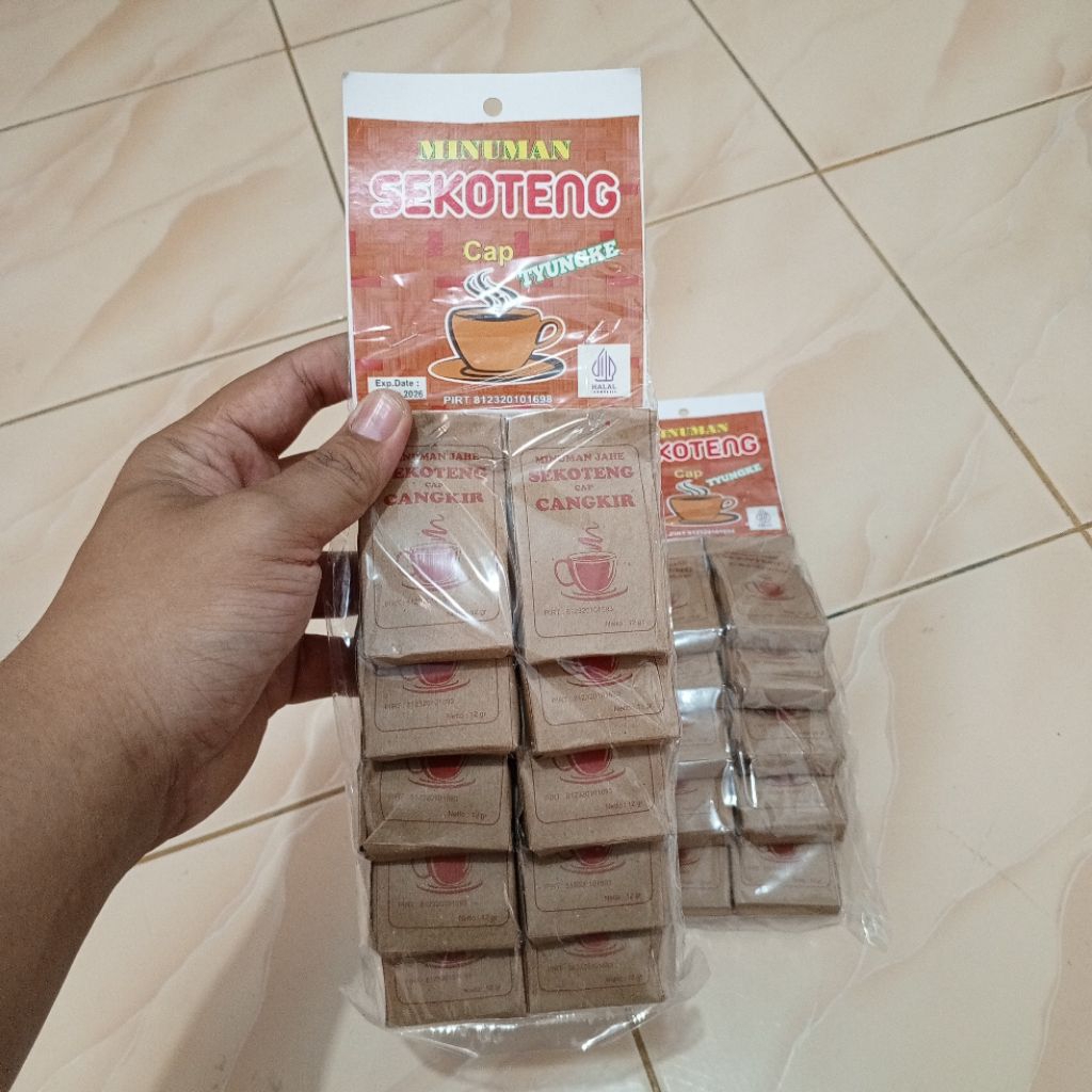 

minuman sekoteng cap tyungke isi 10 bungkus