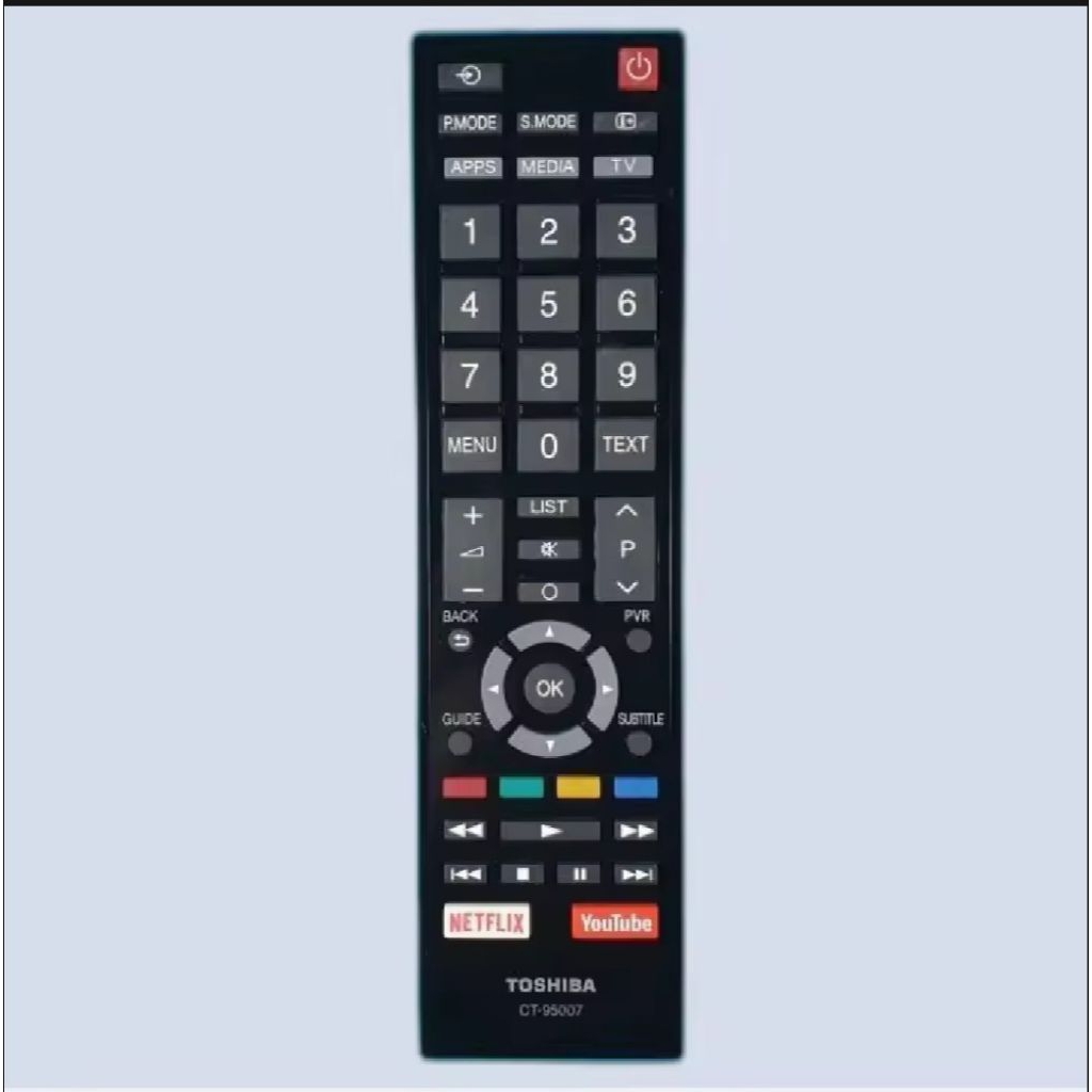 Remote Control SMART TV TOSHIBA CT-95007 Original