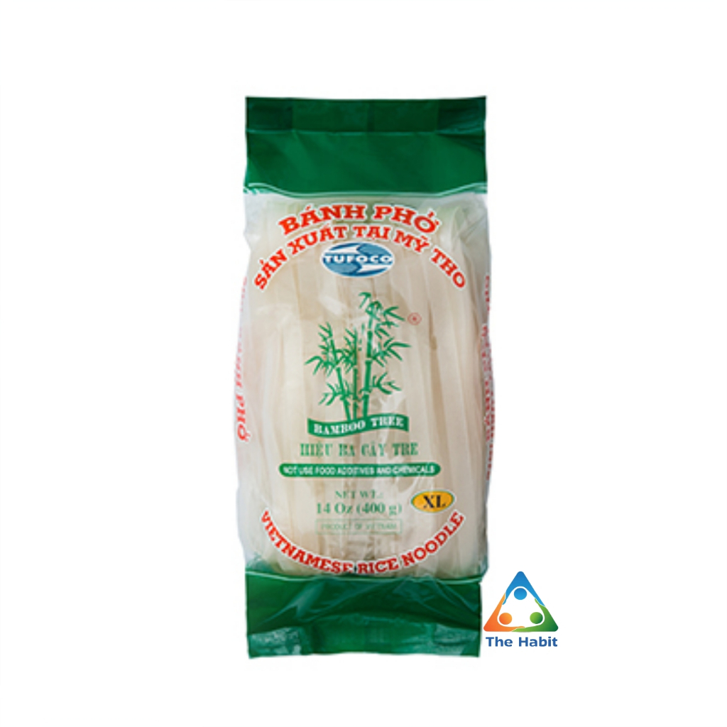 

(The Habit) Bamboo Tree Rice Noodle Vietnam ( Kwetiau ) | Banh Pho Vietnam Rice Noodle | Makanan IMPORT