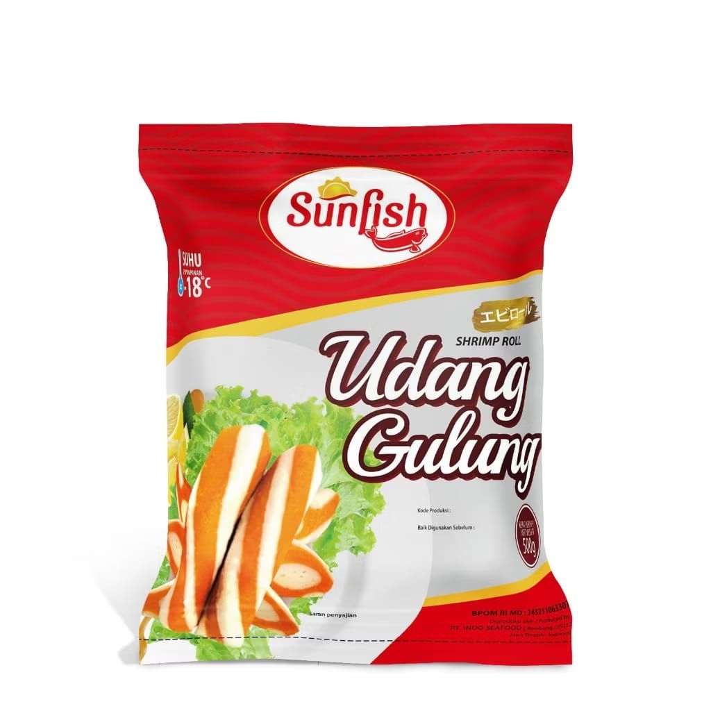 

Sunfish shrimp roll 500gram