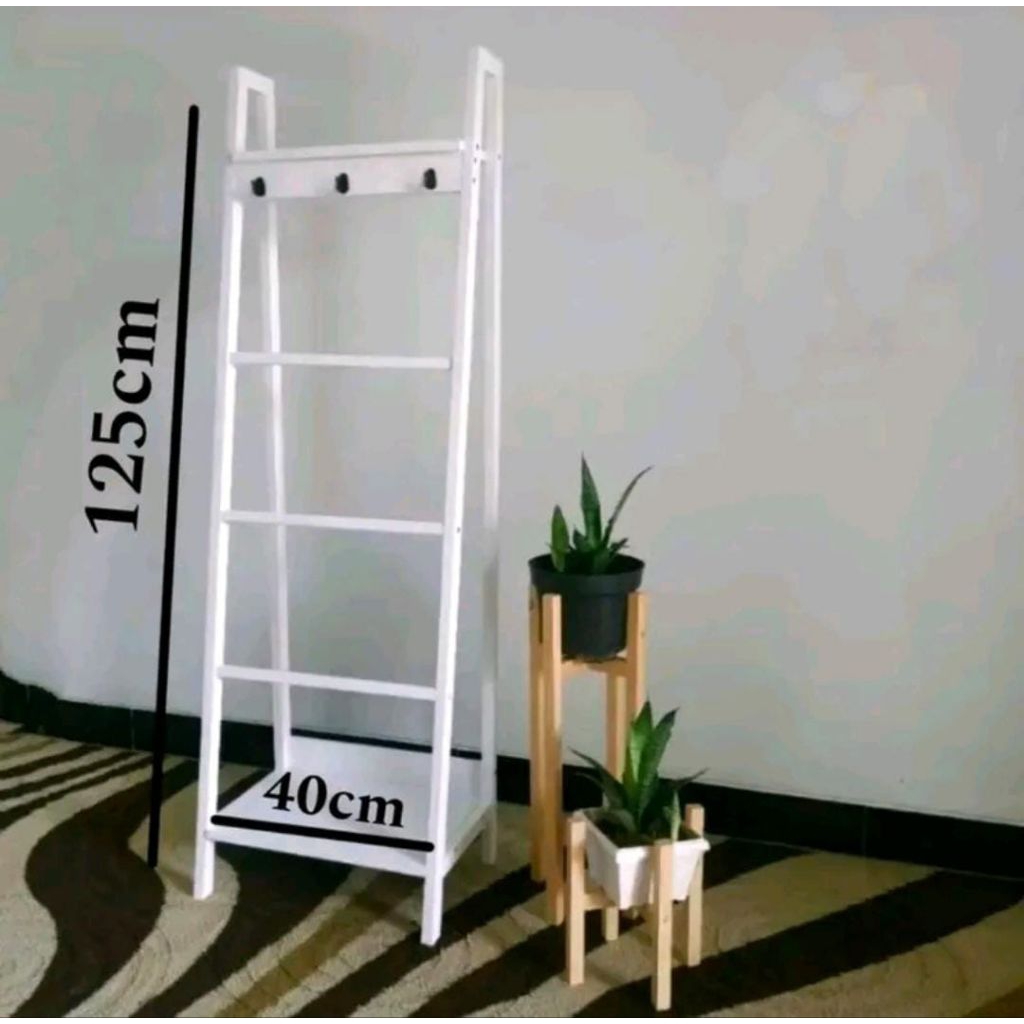 PROMO rak mukena sarung sajadah rak cantelan mukena cantelqn sarung cantelan sajadah rak kayu serbag