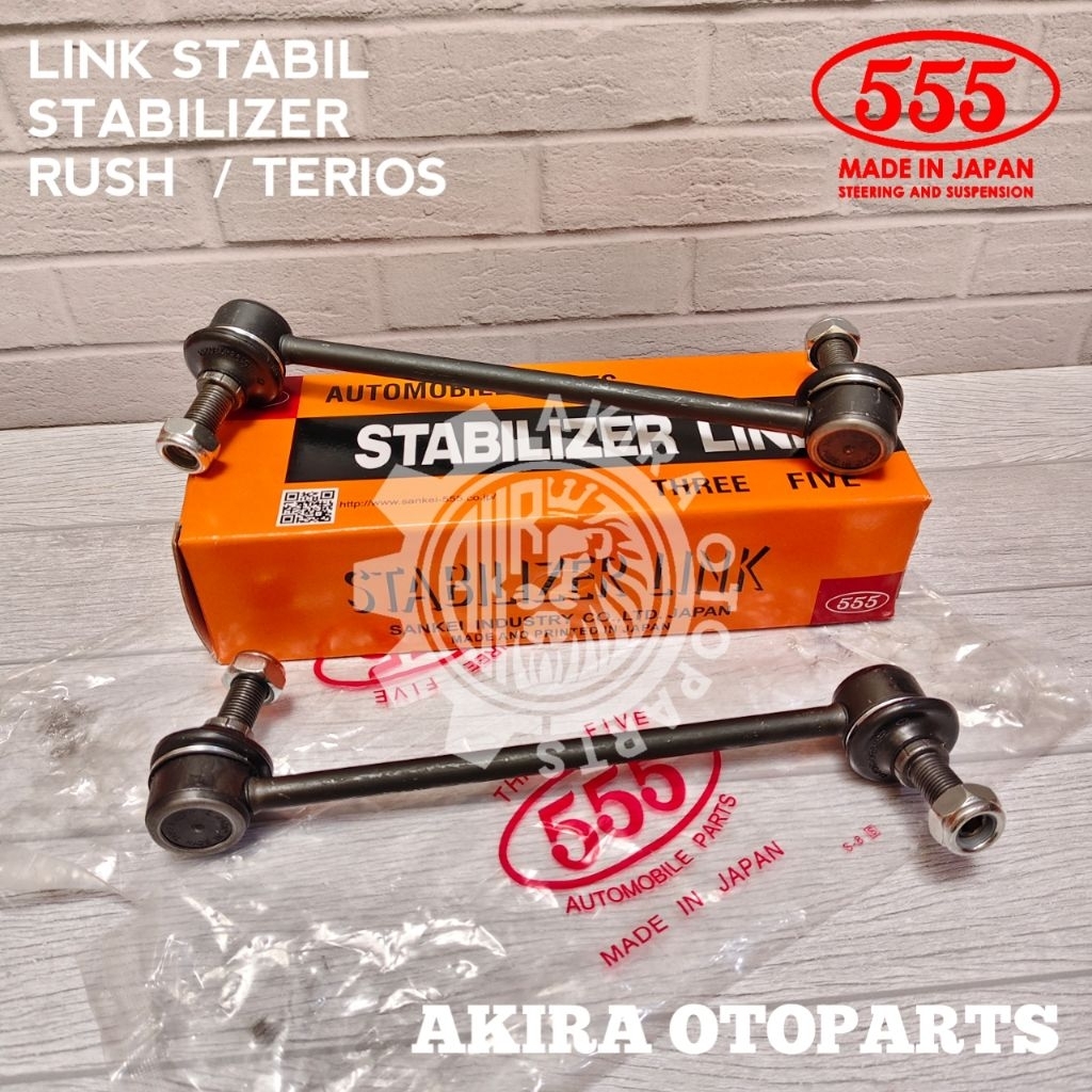 LINK STABIL STABILIZER TOYOTA RUSH LAMA TERIOS OLD THN 2006-2017 MEREK 555 JAPAN ORIGINAL