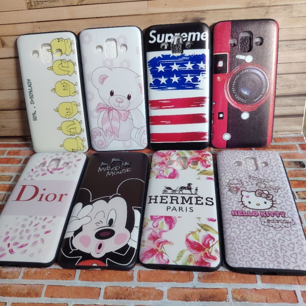 Case Motif Karakter Samsung Galaxy J7 Duo / SM-J720F / SM-J720DS / SM-J720M Casing Atau Kondom Softc