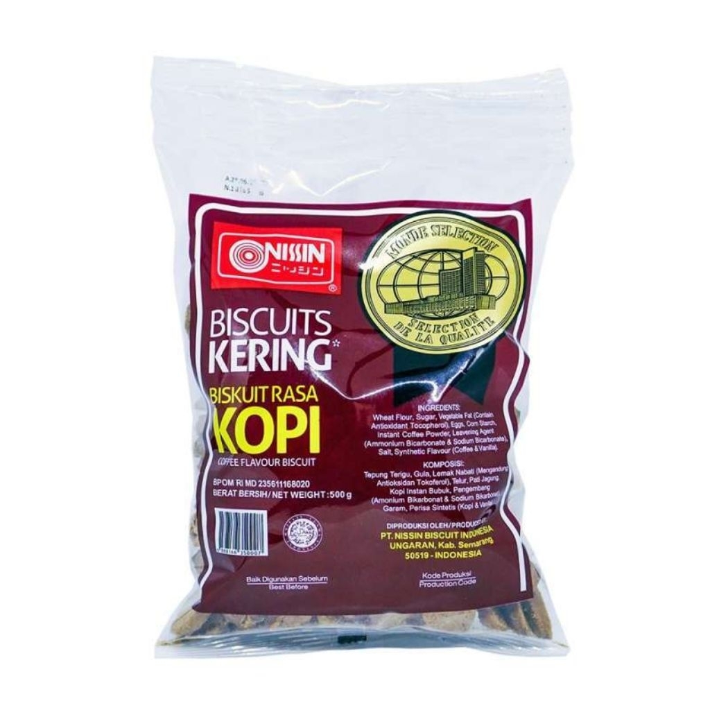 

Nissin Biskuit Kering Kopi 1 Dus