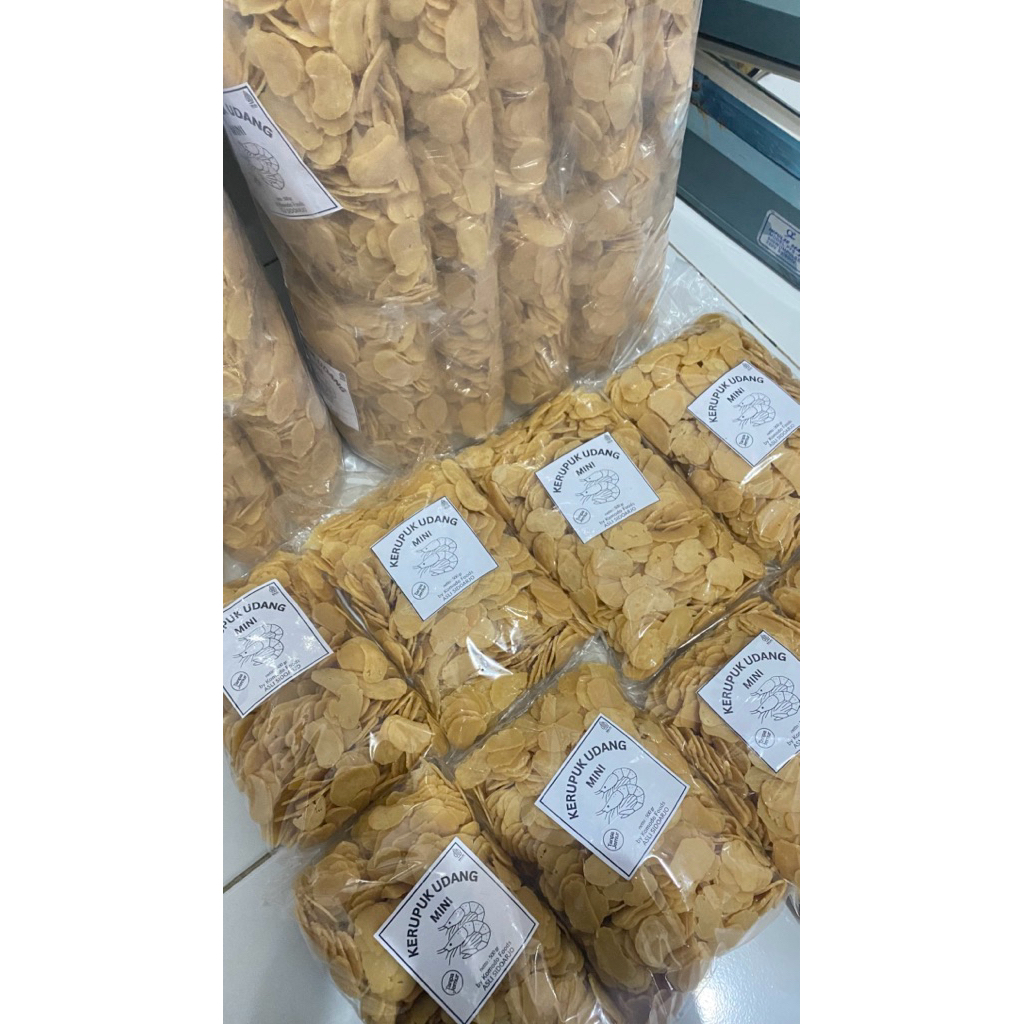 

KRUPUK UDANG MINI | siap goreng tanpa jemur | Asli Sidoarjo