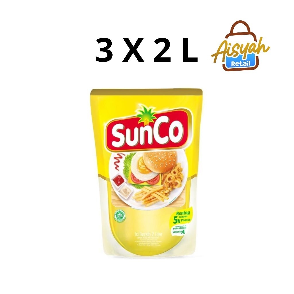 

Minyak Goreng Sunco 2 L x 3 Pack Promo