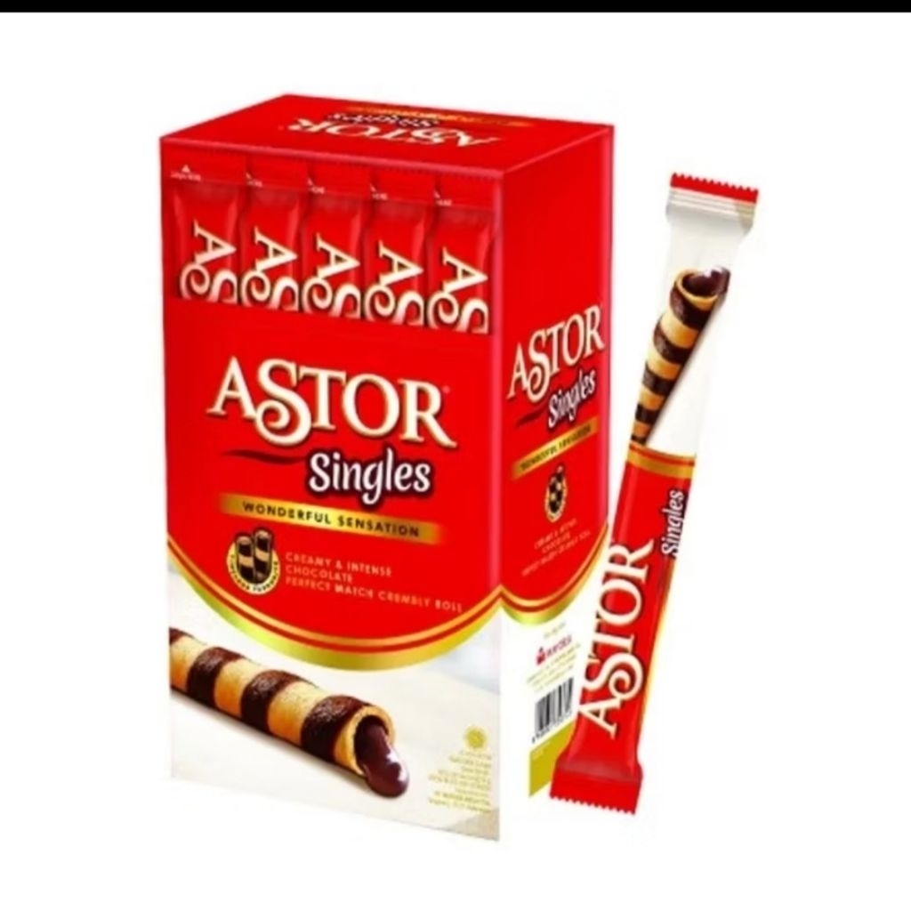 

[20stik] Astor Coklat Asli 100% Cemilan Cokelat Enak Astor Stik 10gr