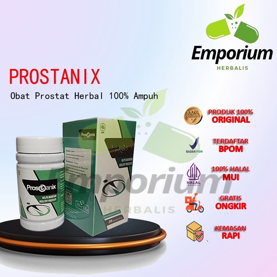 PROSTANIX ASLI ORIGINAL OBAT PROSTAT 100% AMPUH BPOM