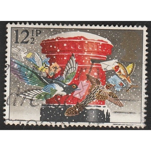 

A 12258 SATU BUAH PRANGKO INGGRIS TEMA BURUNG DAN KOTAK SURAT DENGAN KONDISI SUDAH ADA CAP