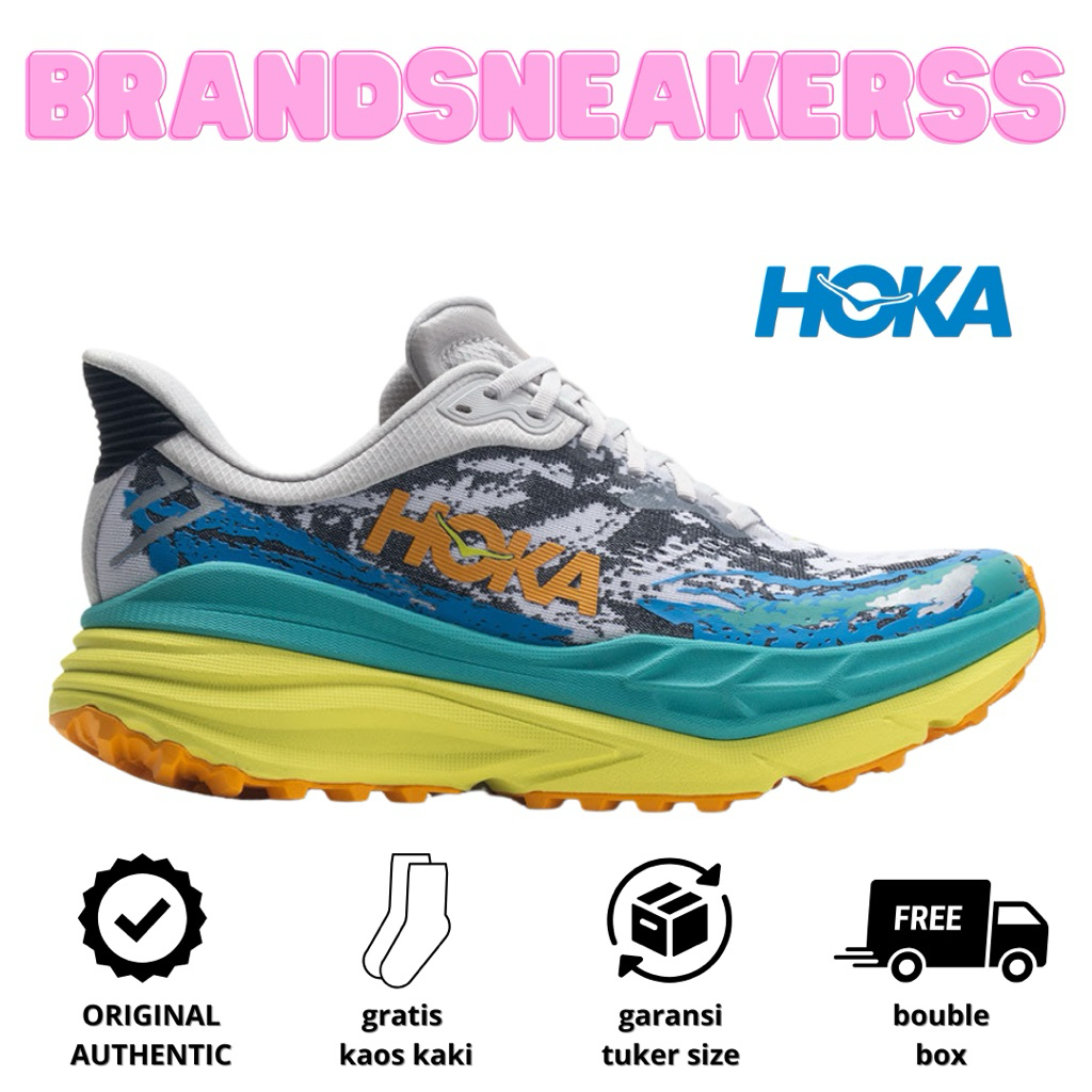 Sepatu Running Trailrun Hiking Hoka Original Hoka Stinson 7 Evening primrose