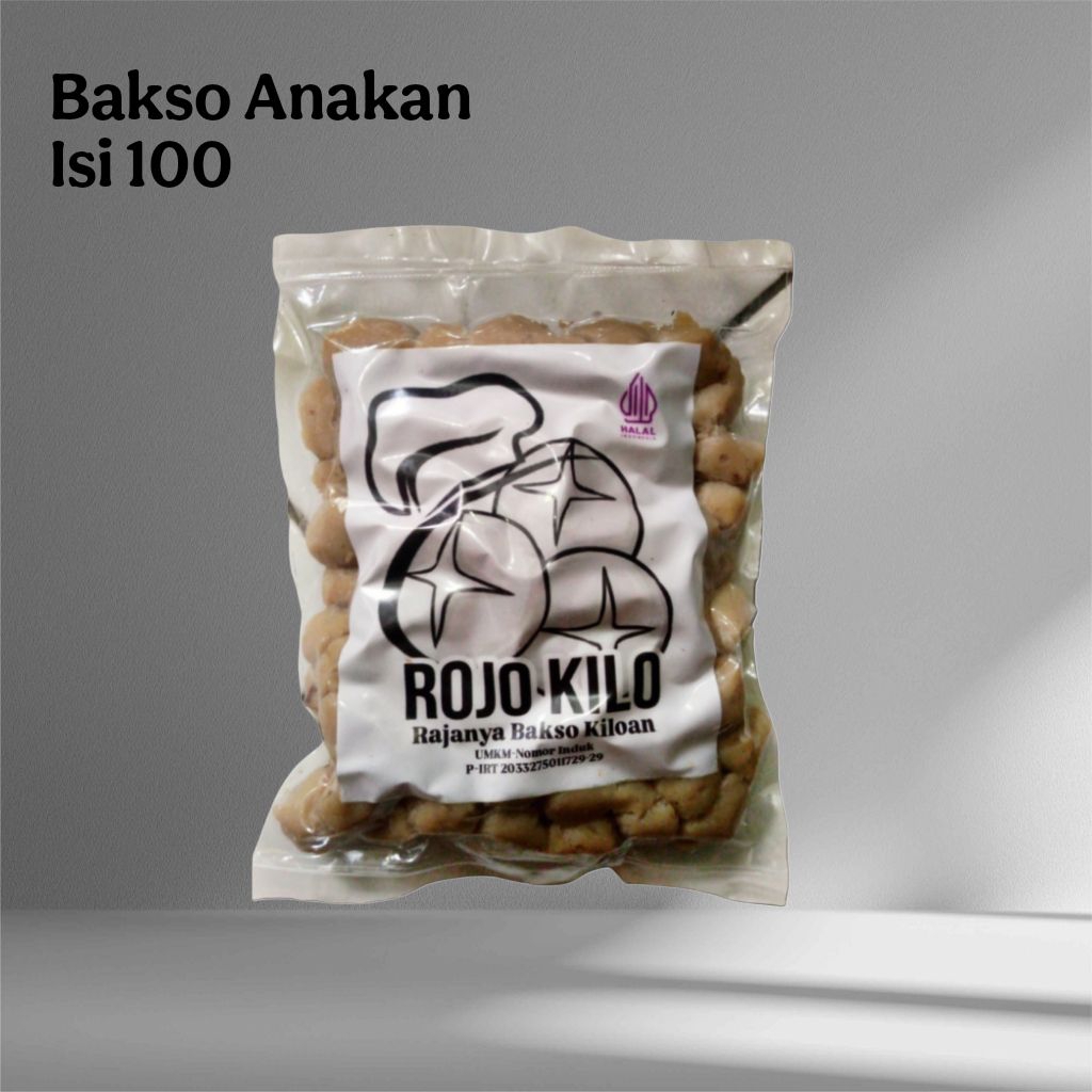 

BAKSO POLOS ISI 100 ROJOKILO