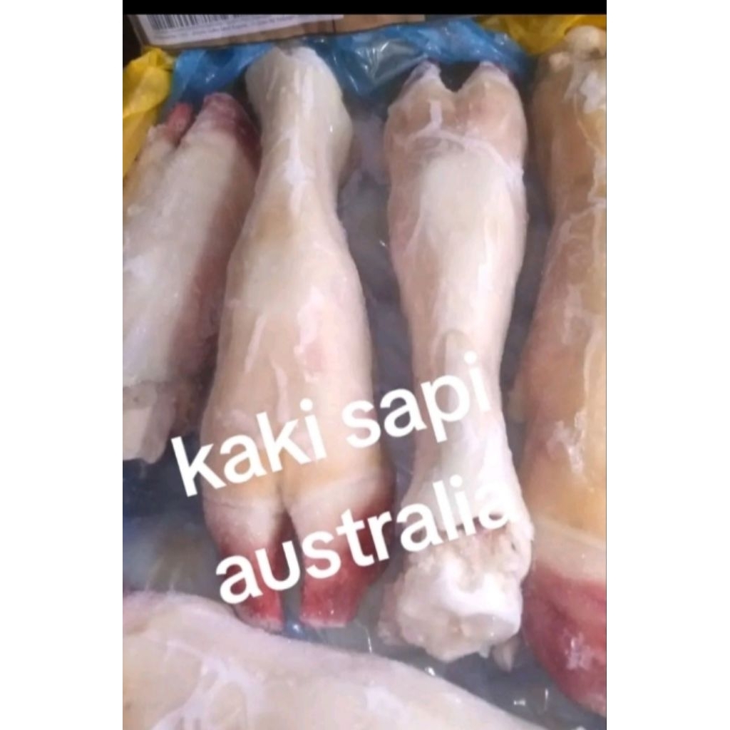 

kaki sapi utuh Australia 1.5 kg