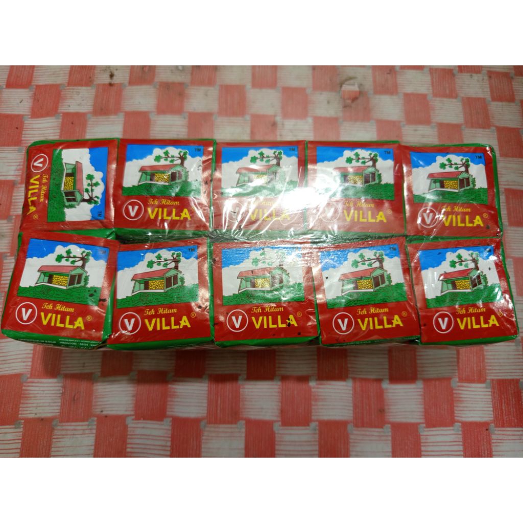 

Teh Villa 50g (1 Slop Isi 10 Bungkus)