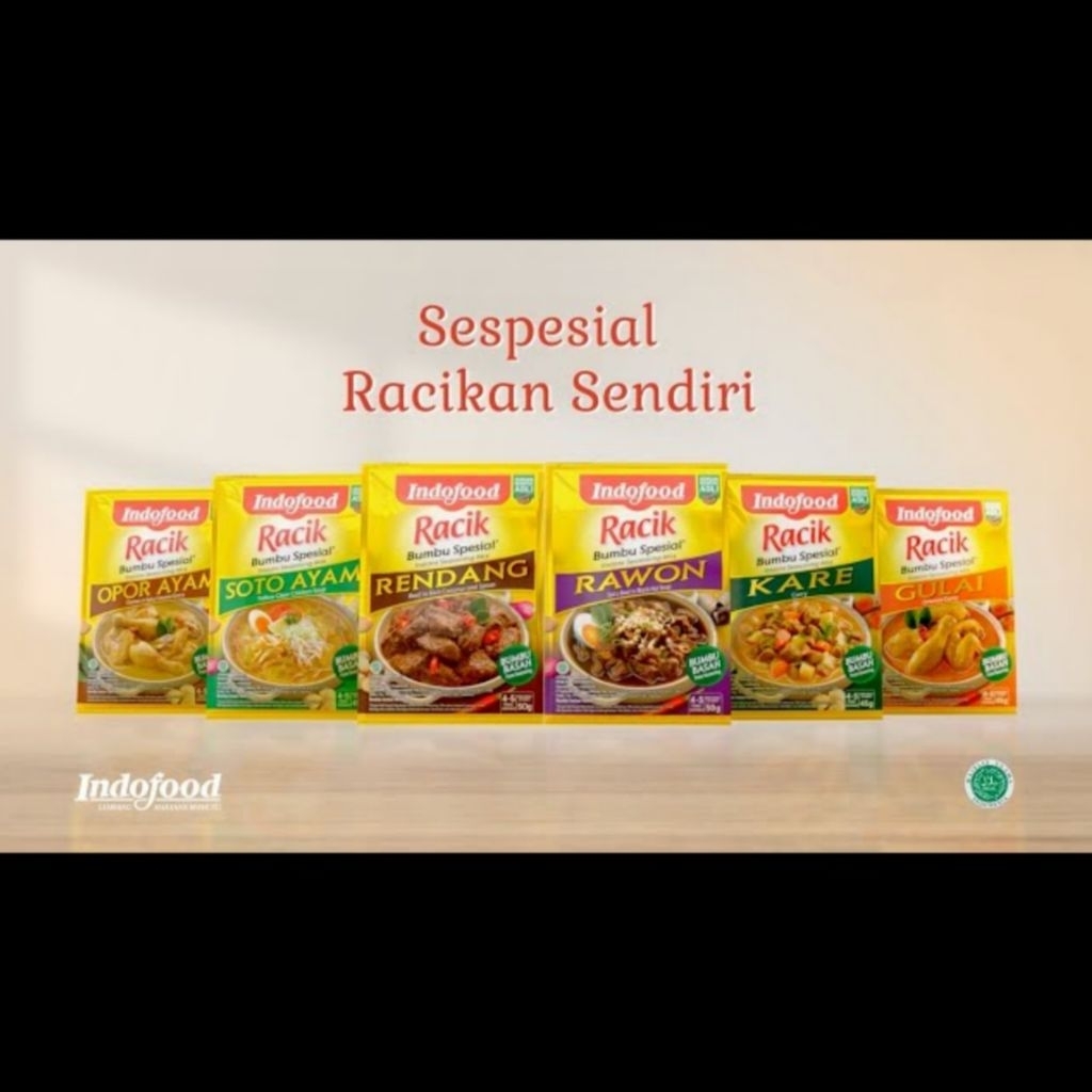 

Indofood Racik Bumbu Gulai /Rendang/Rawon/Kare/Soto Ayam