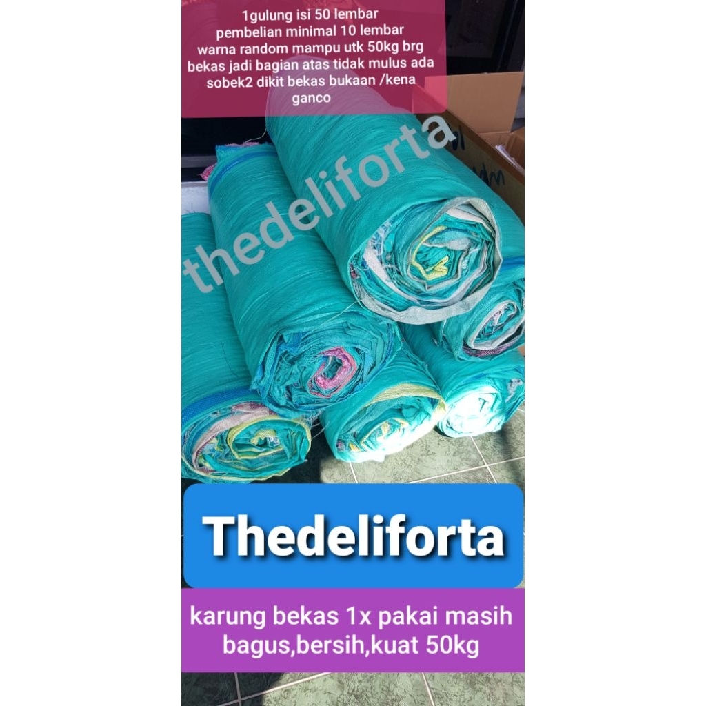 karung bekas 50kg