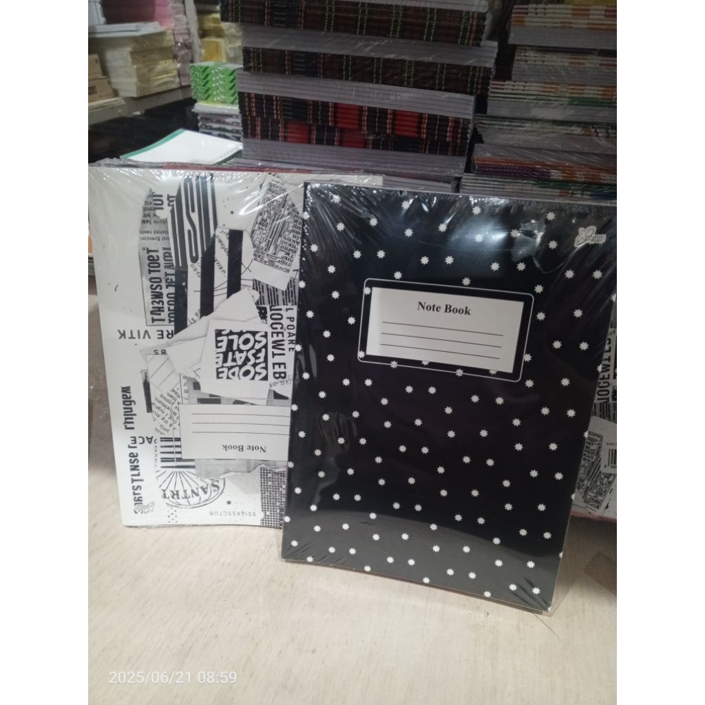 

buku boxy 42 lembar xplup motif baru@5buku