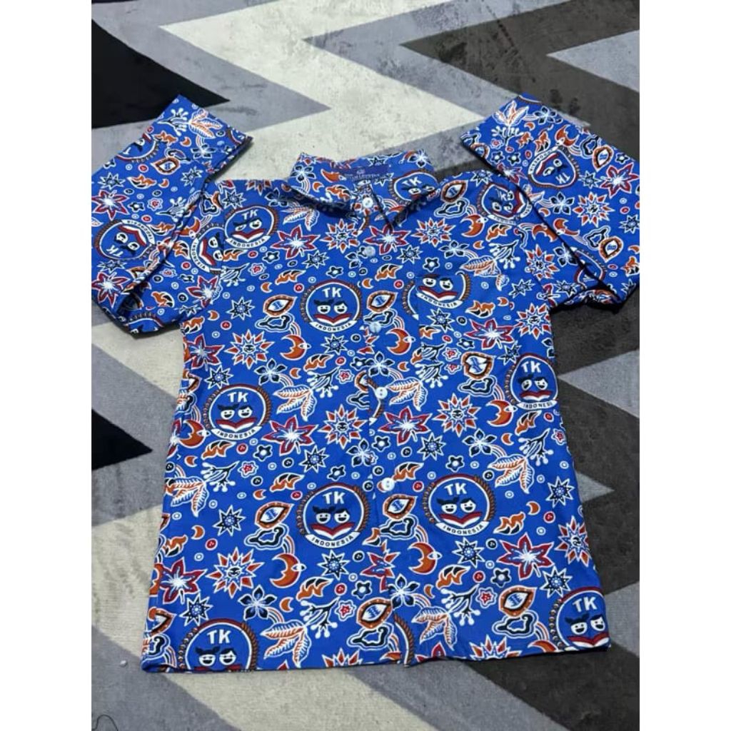 SERAGAM BATIK TK INDONESIA//TK NASIONAL(LENGAN PANJANG)