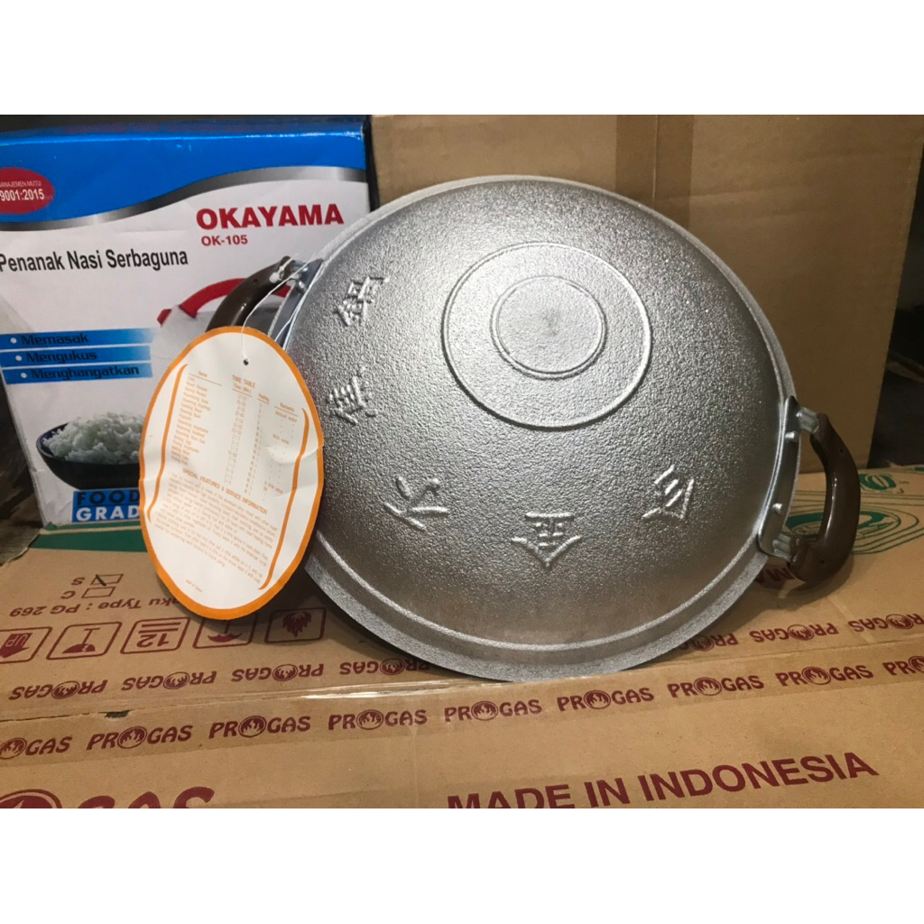 wajan Taiwan 45 cm originale anti lengket