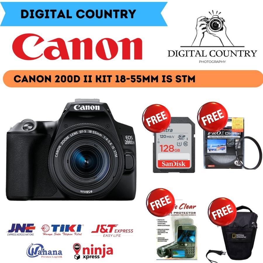 CANON EOS 200D II KIT 18-55MM IS STM / CANON 200D MARK II KIT 18-55MM IS STM
