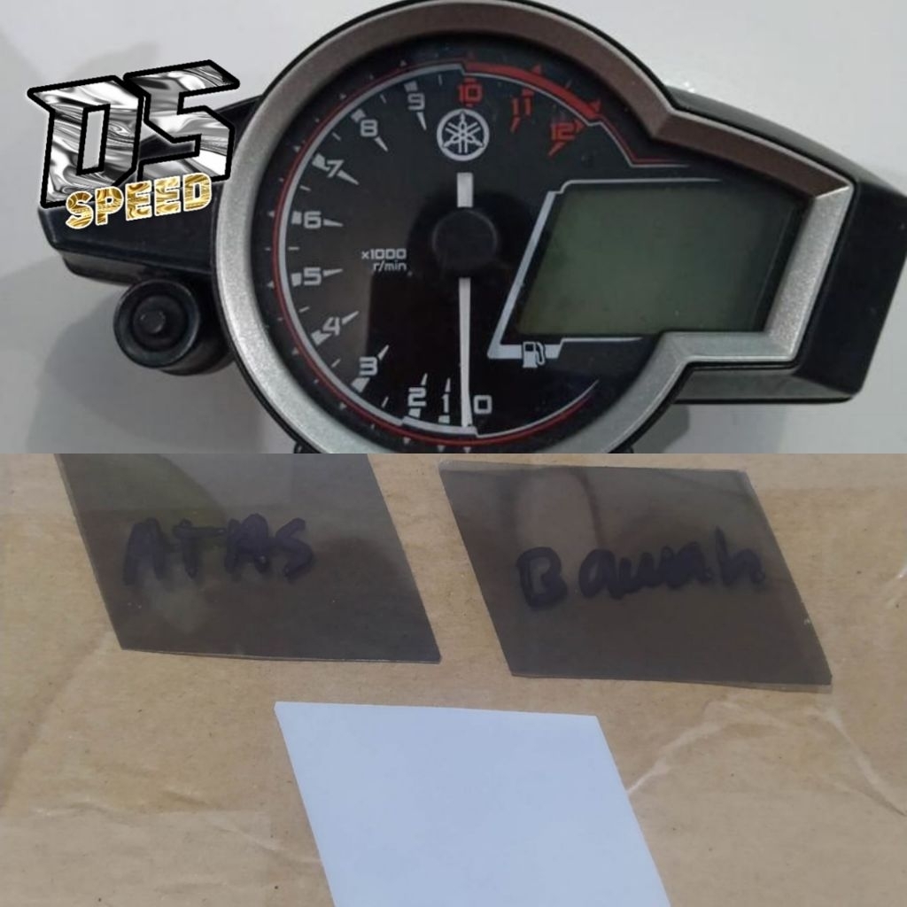 polaris polarizer polariser lcd spidometer vixion new set atas bawah