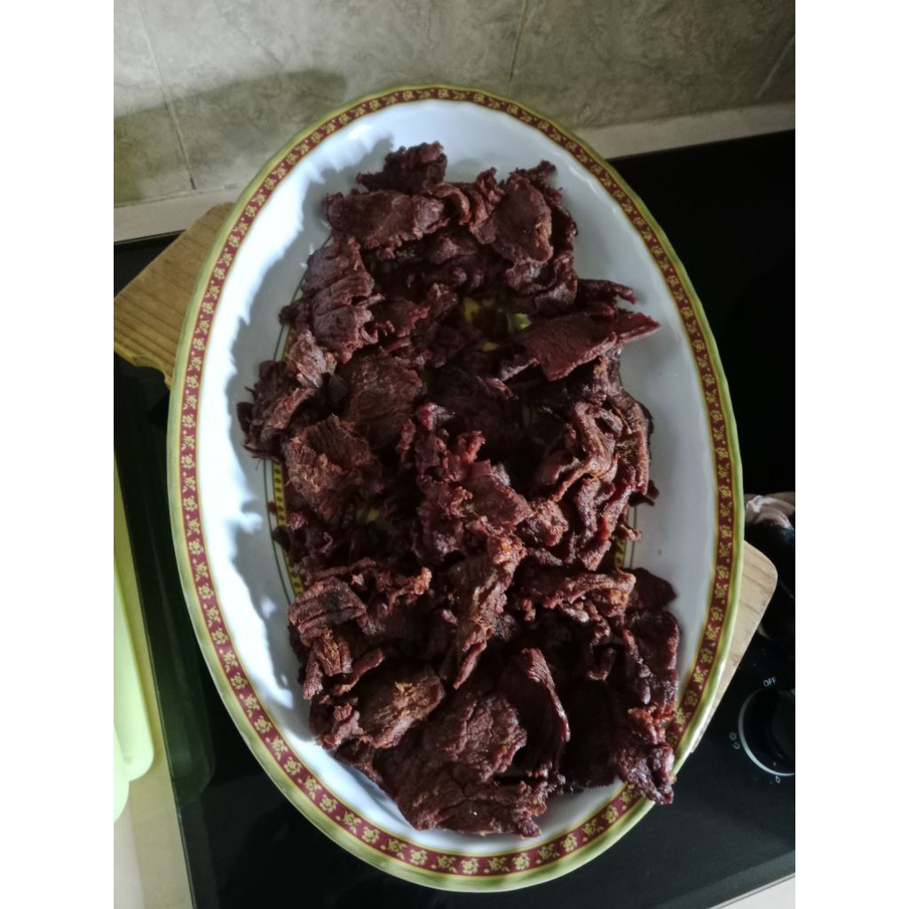 

PO DENDENG KERING 190gr dendeng dan sambal 250gr