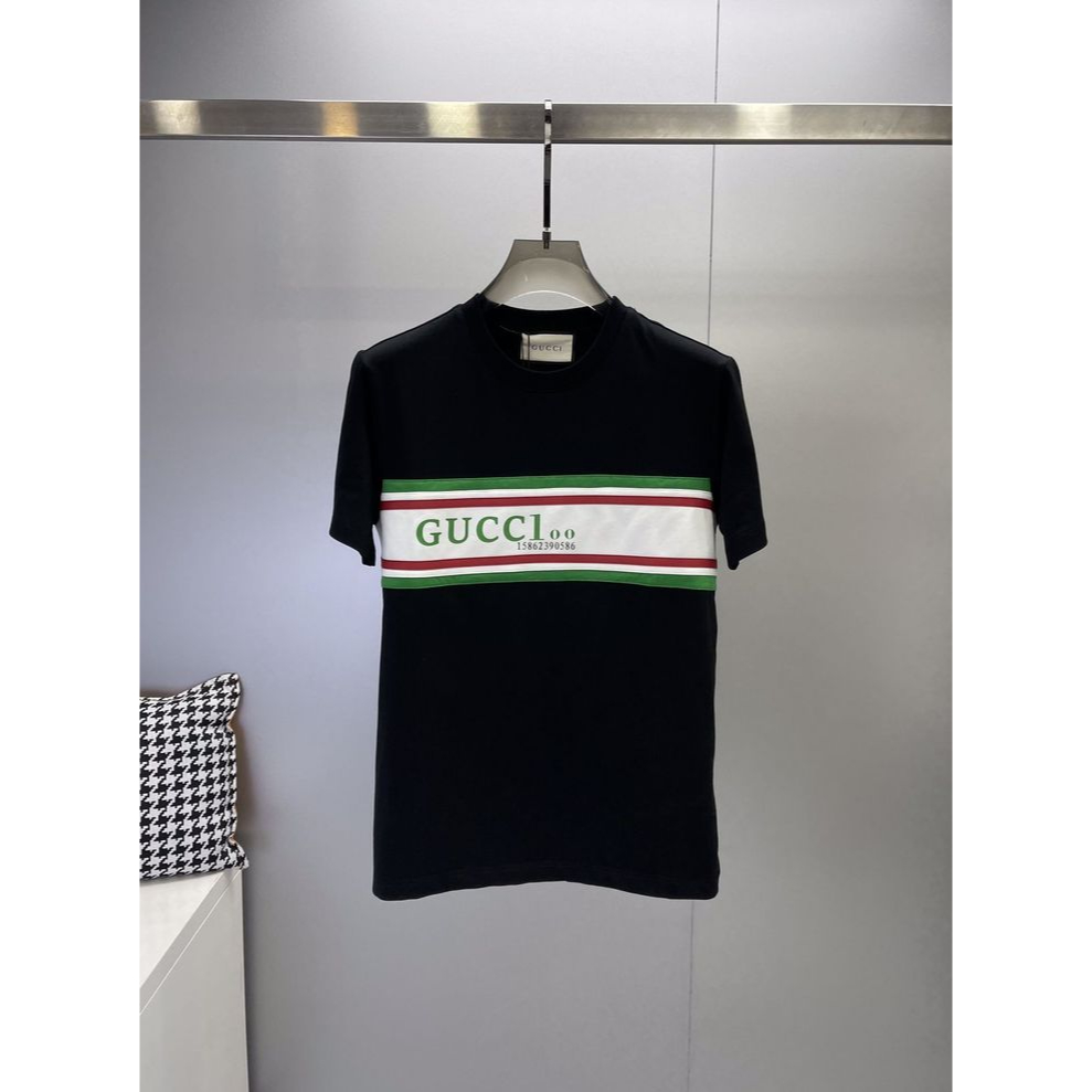 Tshirt Gucc1 Exlusive Hype Kaos Katun Hitam Gucc1 Baju Tshirt KAtun Hitam Gucc1