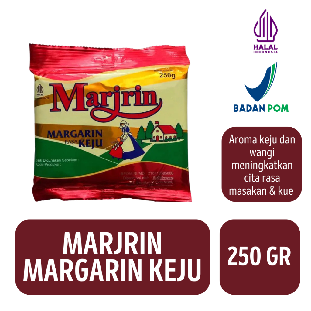 

Marjrin Margarin Rasa Keju [250GR]