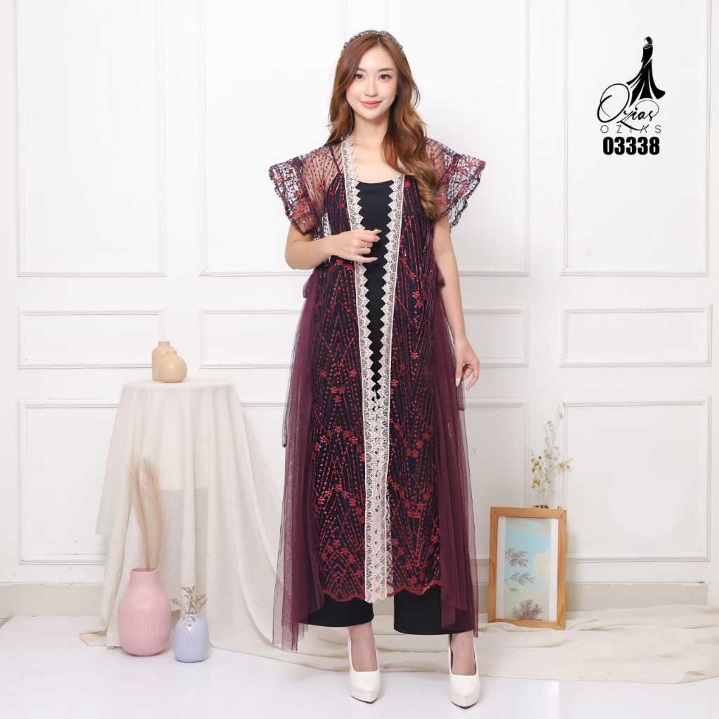 OZIKO Outer Tile 03338 LD 105 I Outer Tile Premium I Outer Kondangan Mewah